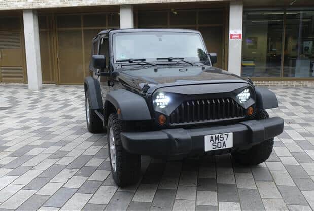 WRANGLER 3.8 V6 5 SPEED MANUAL SOFT TOP LEFT HAND DRIVE